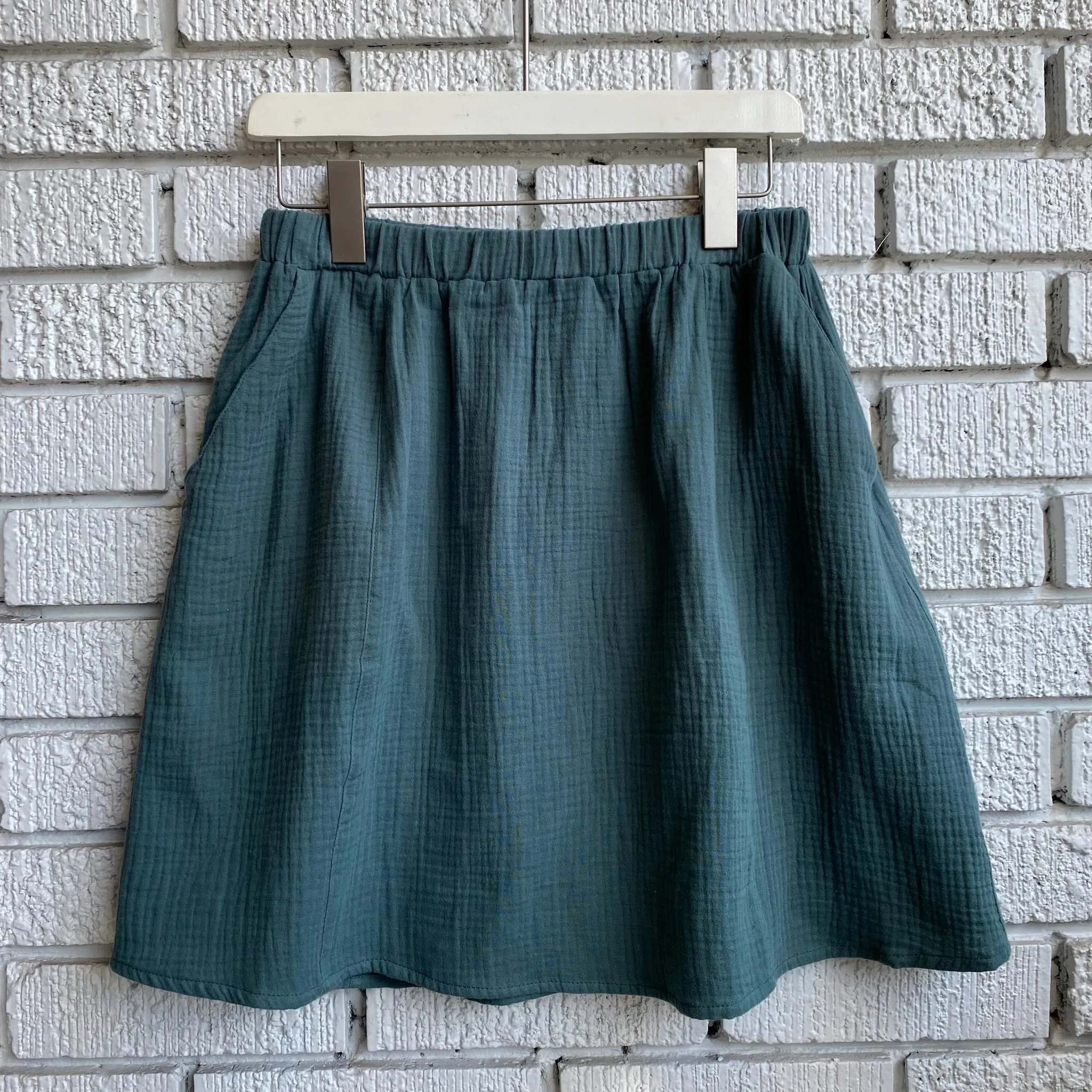 Hand Painted VACANZA Cotton Skirt