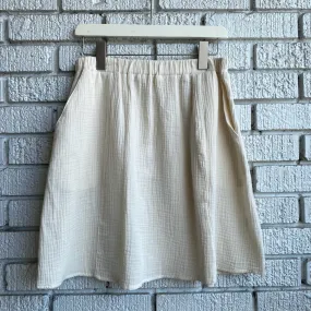 Smooth Cut VACANZA Cotton Skirt