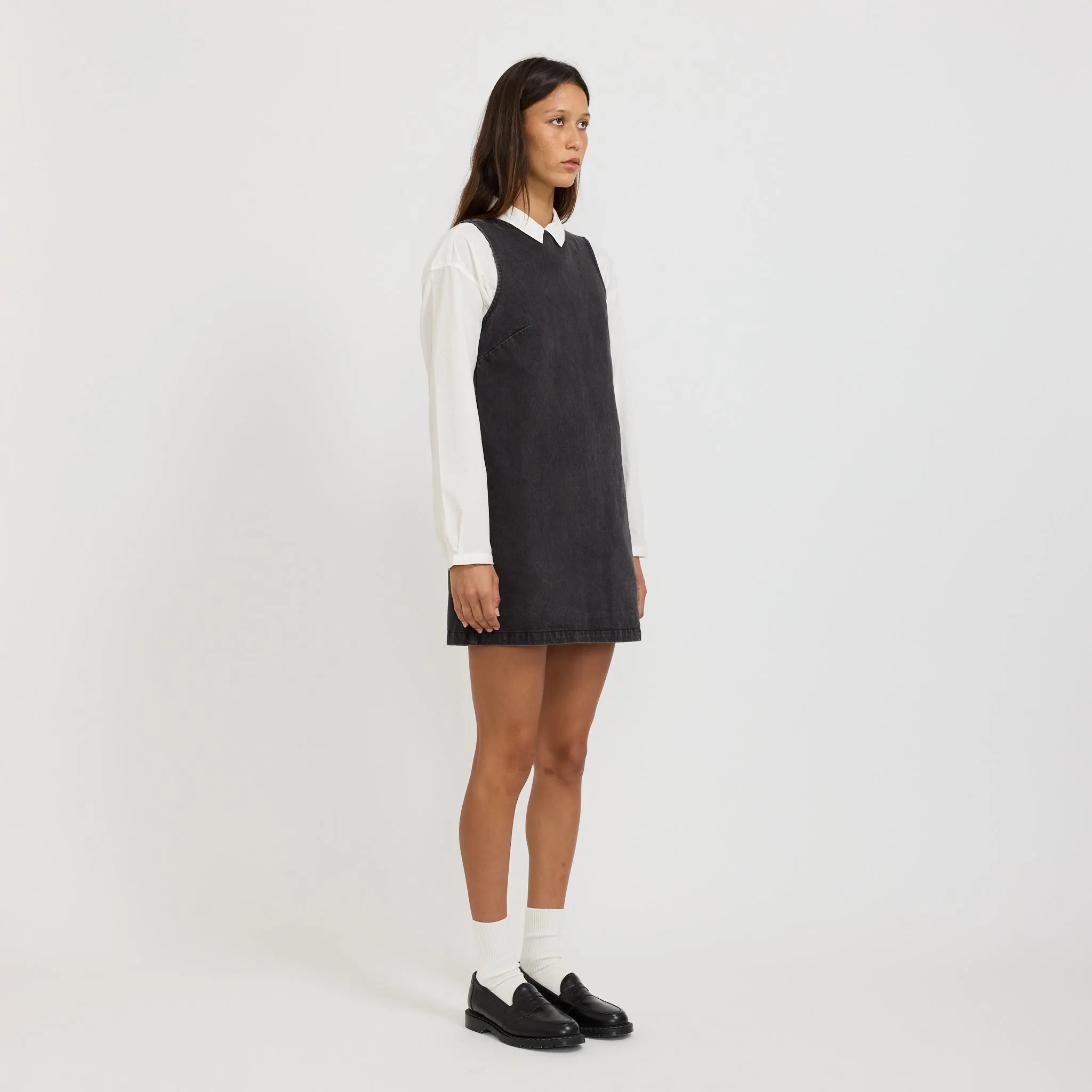 Shift Dress Stone Black Smart and Relaxed Relax Line
