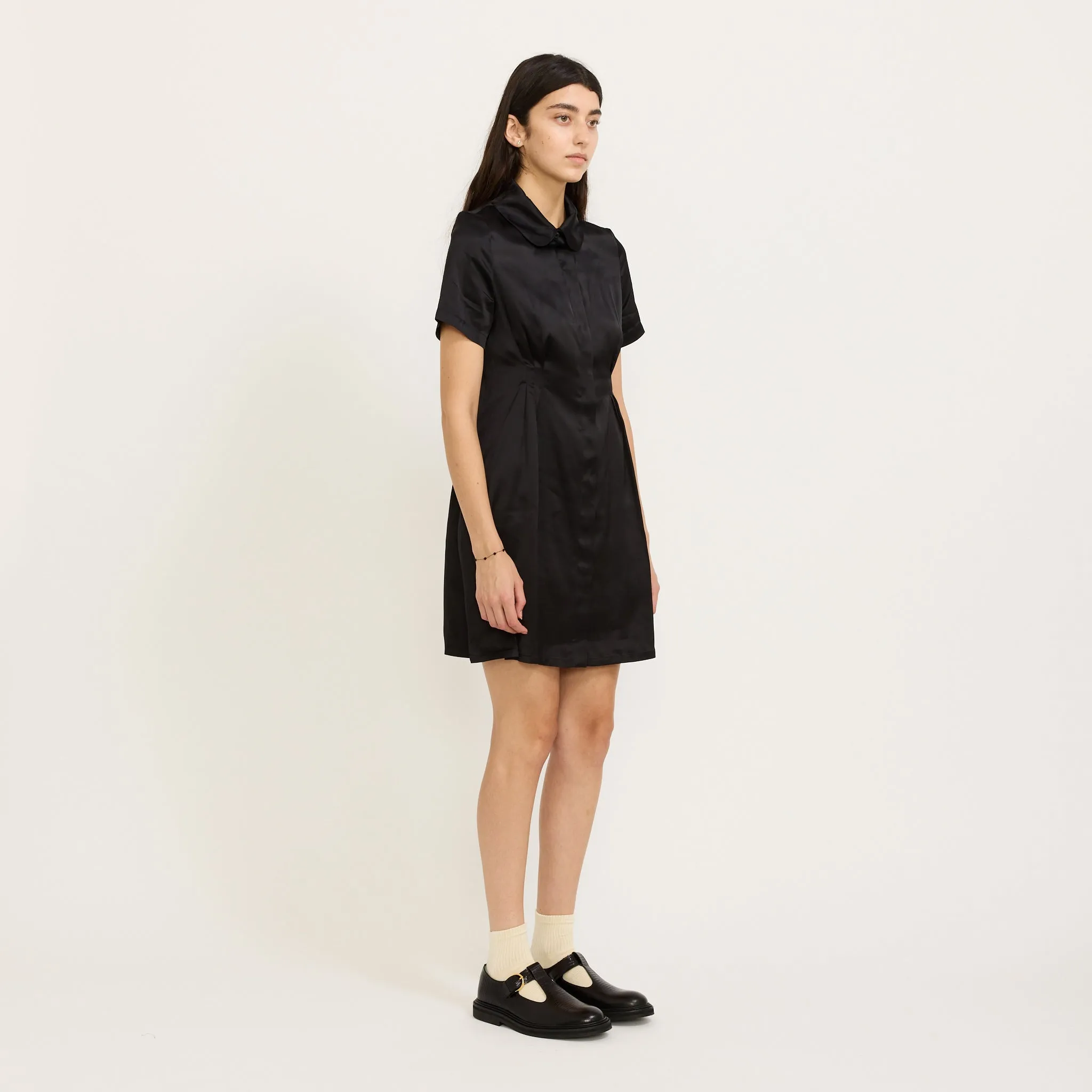 Lilou Dress Black Trendy midi dress Floral Comfort