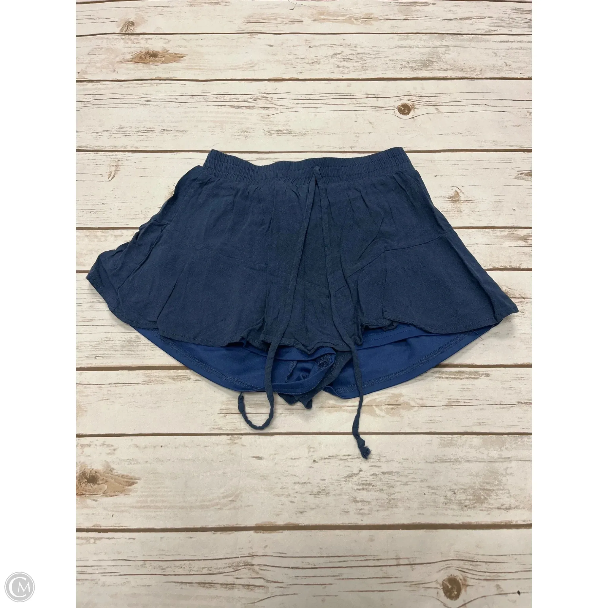 Skort By Altard State In Blue, Size: Xs Wool blend Date night
