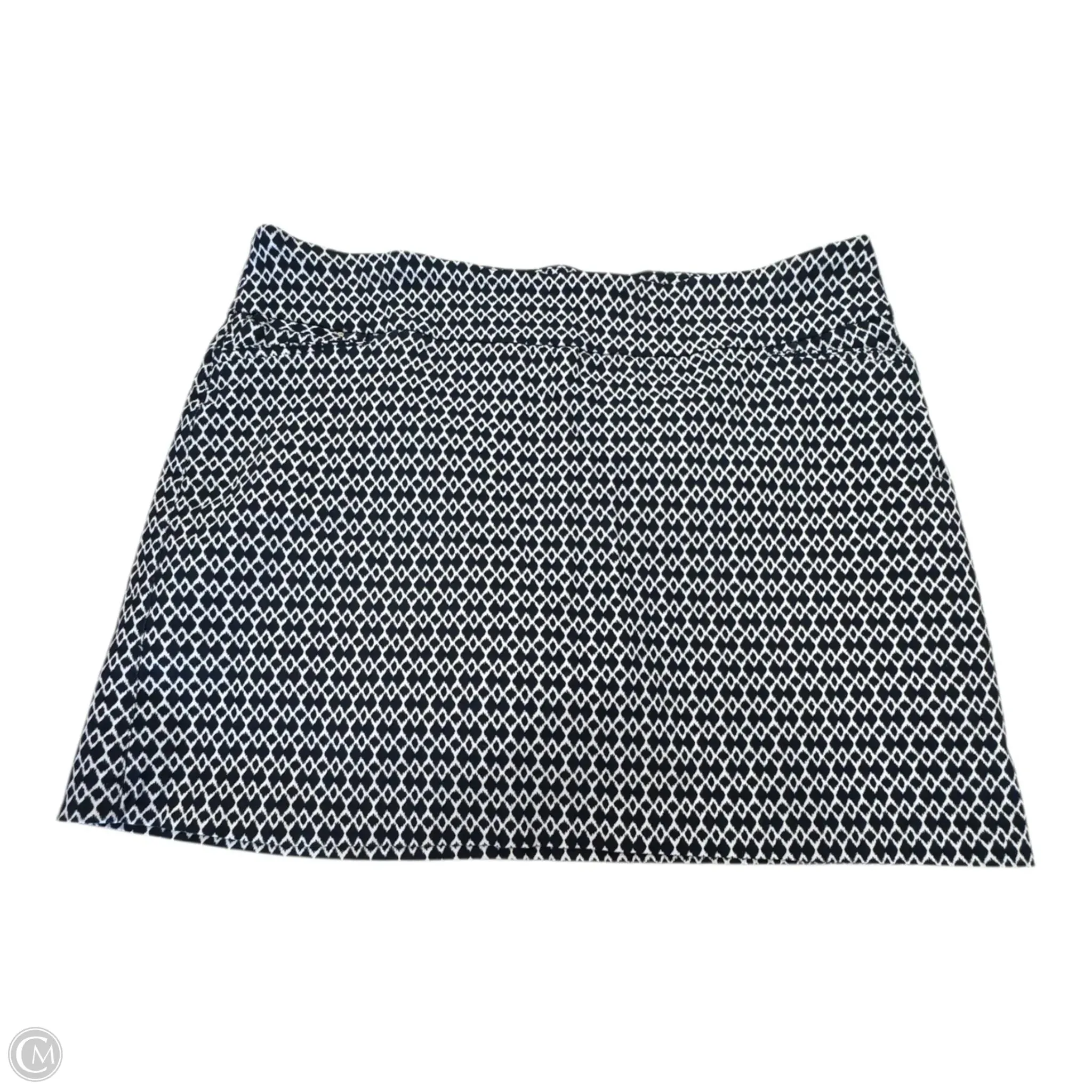 Skort By Attyre In Blue & White, Size: 20 Detachable Tie