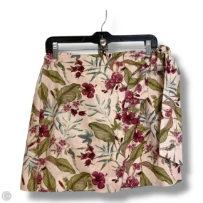 Skort By Clothes Mentor In Floral Print, Size: S Creative Look Active Wear