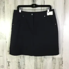 Ventilated Panels Fashion Collab Skort By Clothes Mentor In Navy, Size: 10
