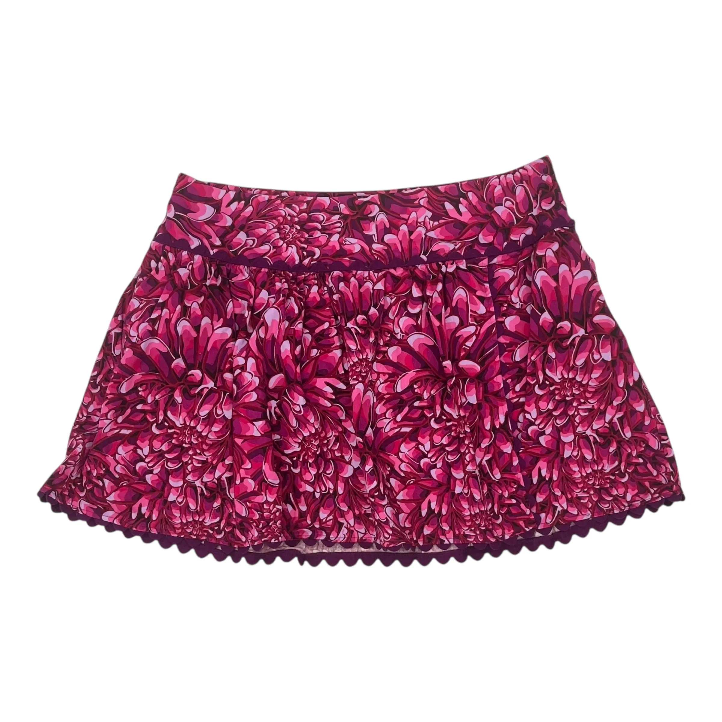 Skort By Clothes Mentor In Pink, Size:16 Soft Finish Mix Texture
