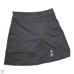 Skort By Clothes Mentor In Polkadot Pattern, Size: 4 Casual Moments Flexible Material