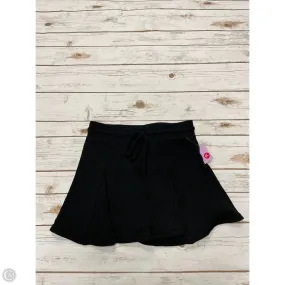 Skort By Cme In Black, Size: S Hand Painted