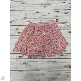 Ombre effect Skort By Cmf In Floral Print, Size: L