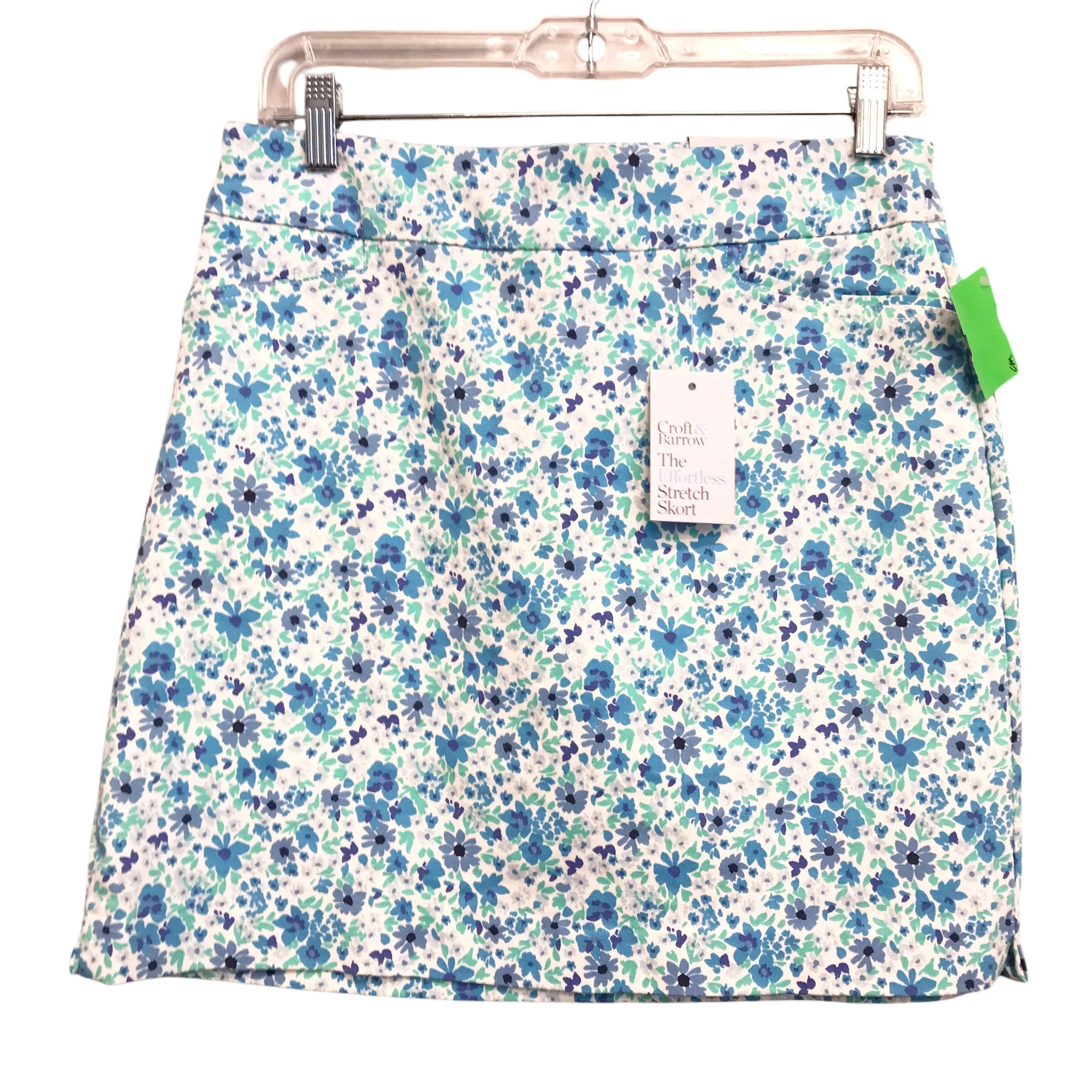 Skort By Croft And Barrow In Floral Print, Size:8 Style Layering