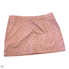 Skort By Croft And Barrow In Pink, Size: 22 Crafted Detail Active Wear