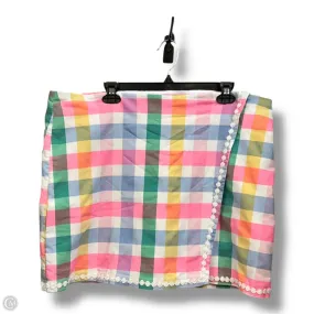 natural fiber Skort By Crown And Ivy In Plaid Pattern, Size: 20