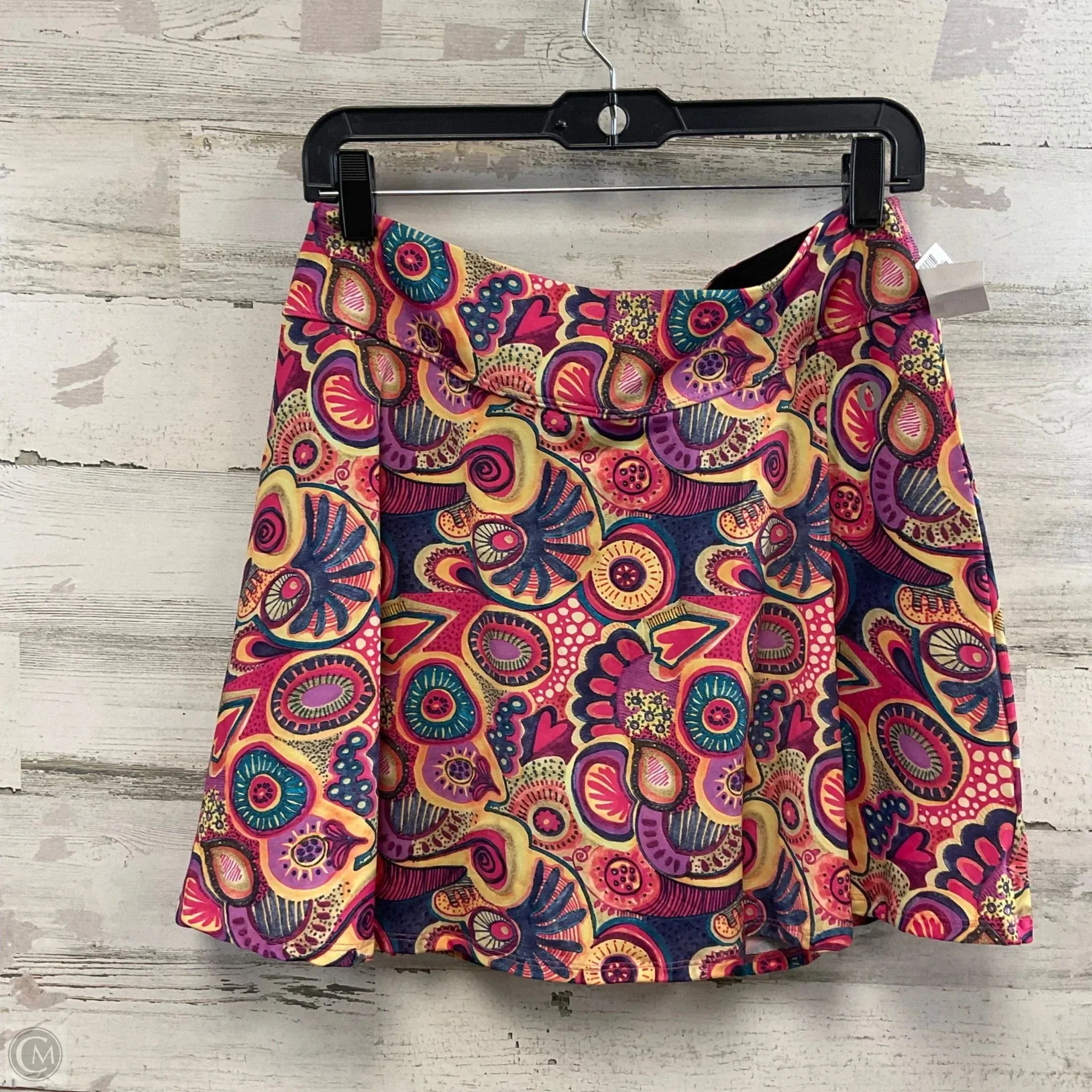 Skort By DONA JO In Pink, Size: 3x Unique Feature Subtle Look