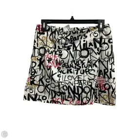 Skort By Forwear In Cream & Red, Size: 4 Lightweight