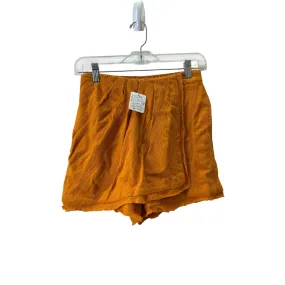 Skort By Free People In Orange, Size:Xs Daily Essential Light Fabric