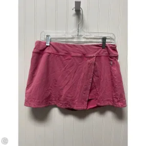 Skort By Free People In Pink, Size: Xl Weekend Style Animal Print