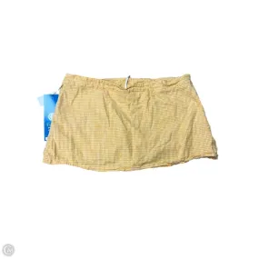 Urban Fit Skort By Free People In Yellow, Size: 12