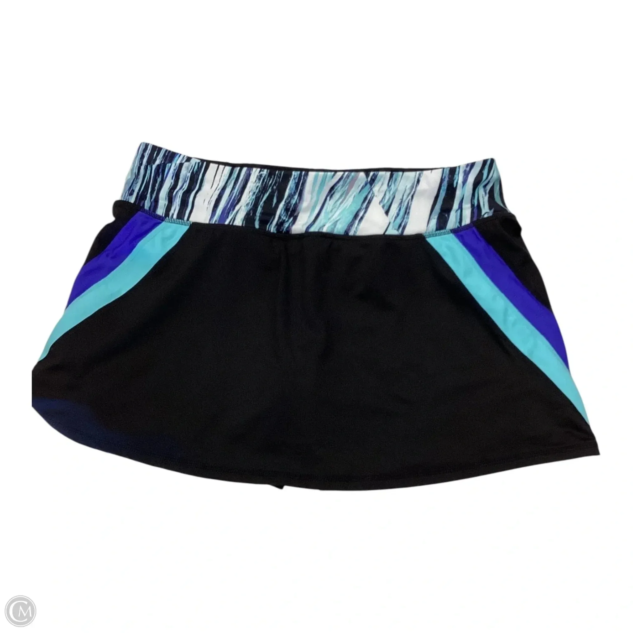 Skort By Ideology In Black & Blue, Size: M Neat Fit