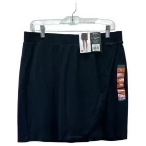 Skort By Jones New York In Black, Size:M Smooth Finish