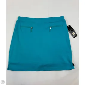 Skort By Jones New York In Blue, Size: 8 Roll Up Hem Simple Layers