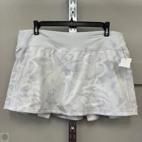 Skort By Lululemon In Grey, Size: 10 Boutique Exclusive Fresh Vibe