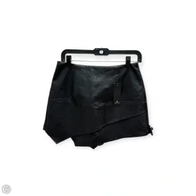 Elastic hem Skort By Lulus In Black, Size: M
