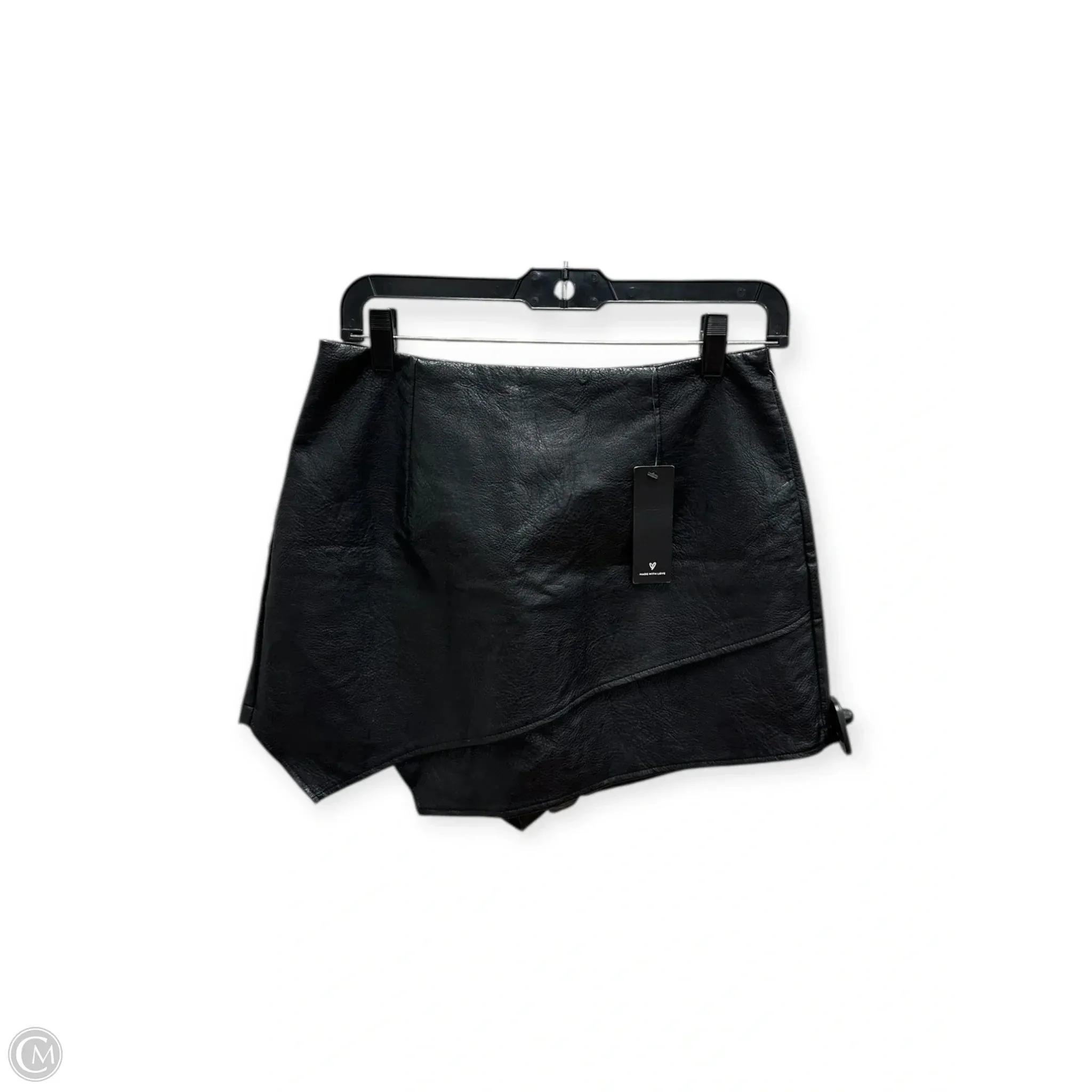 Elastic hem Skort By Lulus In Black, Size: M