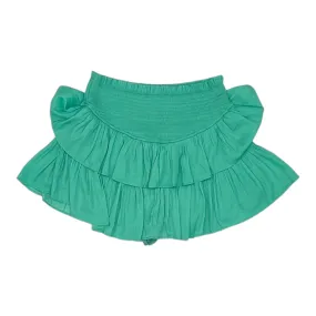 Skort By Mustard Seed In Green, Size:M Sheer Overlay