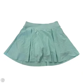 Skort By Nike Apparel In Aqua, Size: Xs Low Rise