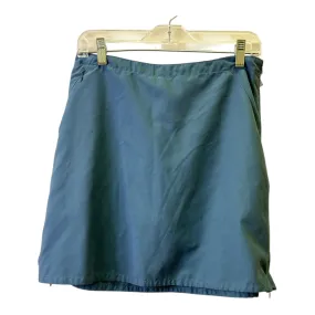 Matching Belt Casual Comfort Skort By Patagonia In Blue, Size:4
