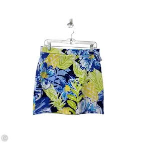 Skort By Rafaella In Floral Print, Size: M Edgy Look