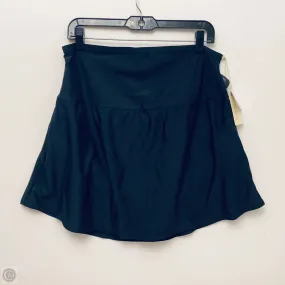 Skort By St Johns Bay In Black, Size: 18 Unique Feature Layered Structure