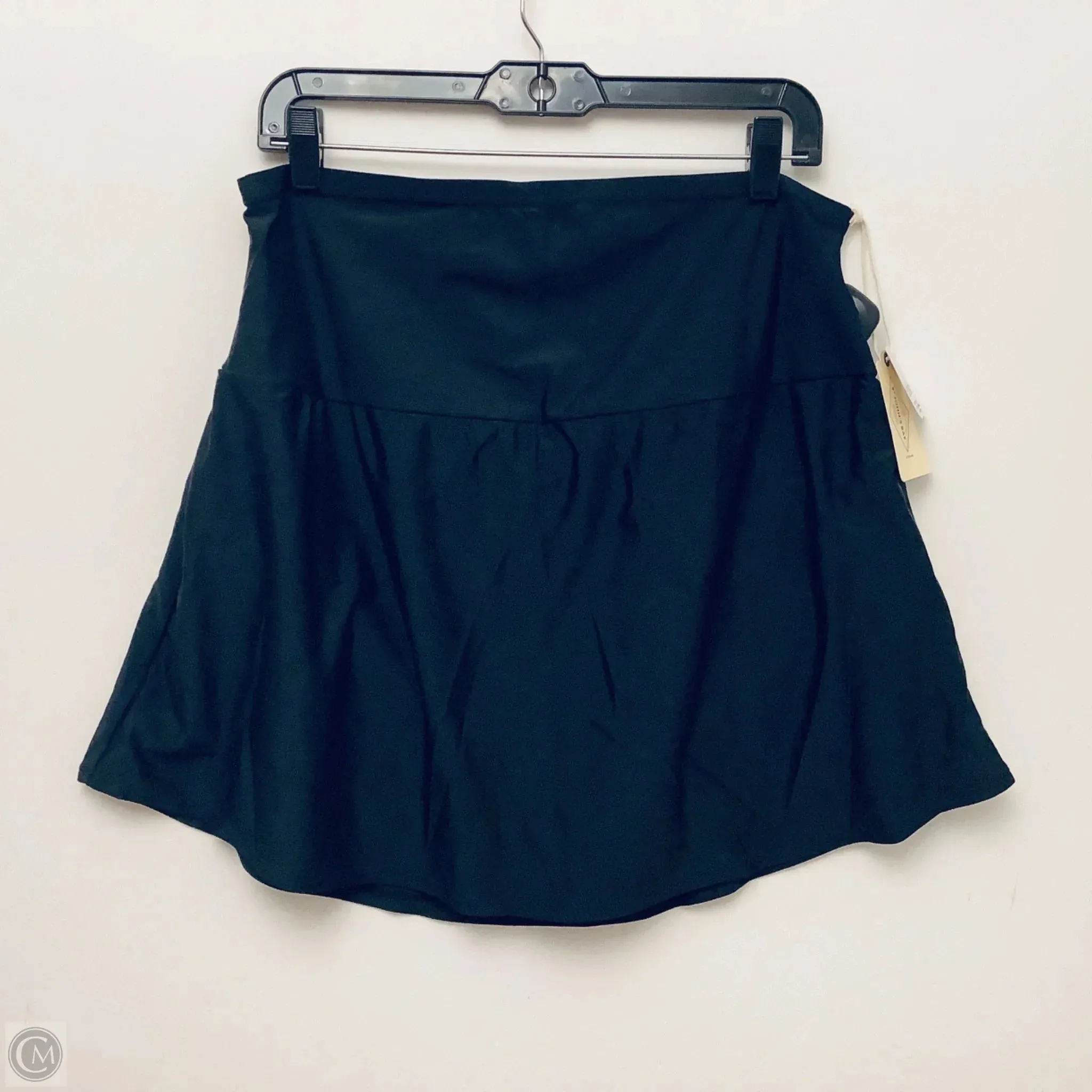 Skort By St Johns Bay In Black, Size: 18 Unique Feature Layered Structure
