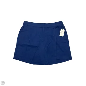 Neat Mood Seasonal Must Have Skort By St Johns Bay In Navy, Size: 2x