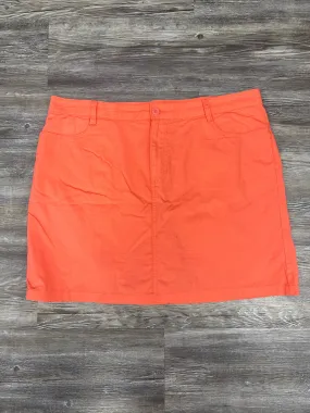 Corduroy texture Easy Combo Skort By St Johns Bay Size: 16