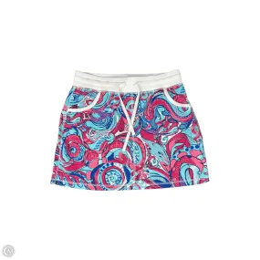 Simple Fashion Smart Fit Skort By Talbots In Blue & Pink, Size: Sp