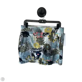 Minimal Vibe understated look Skort By Talbots In Blue & White, Size: 12p