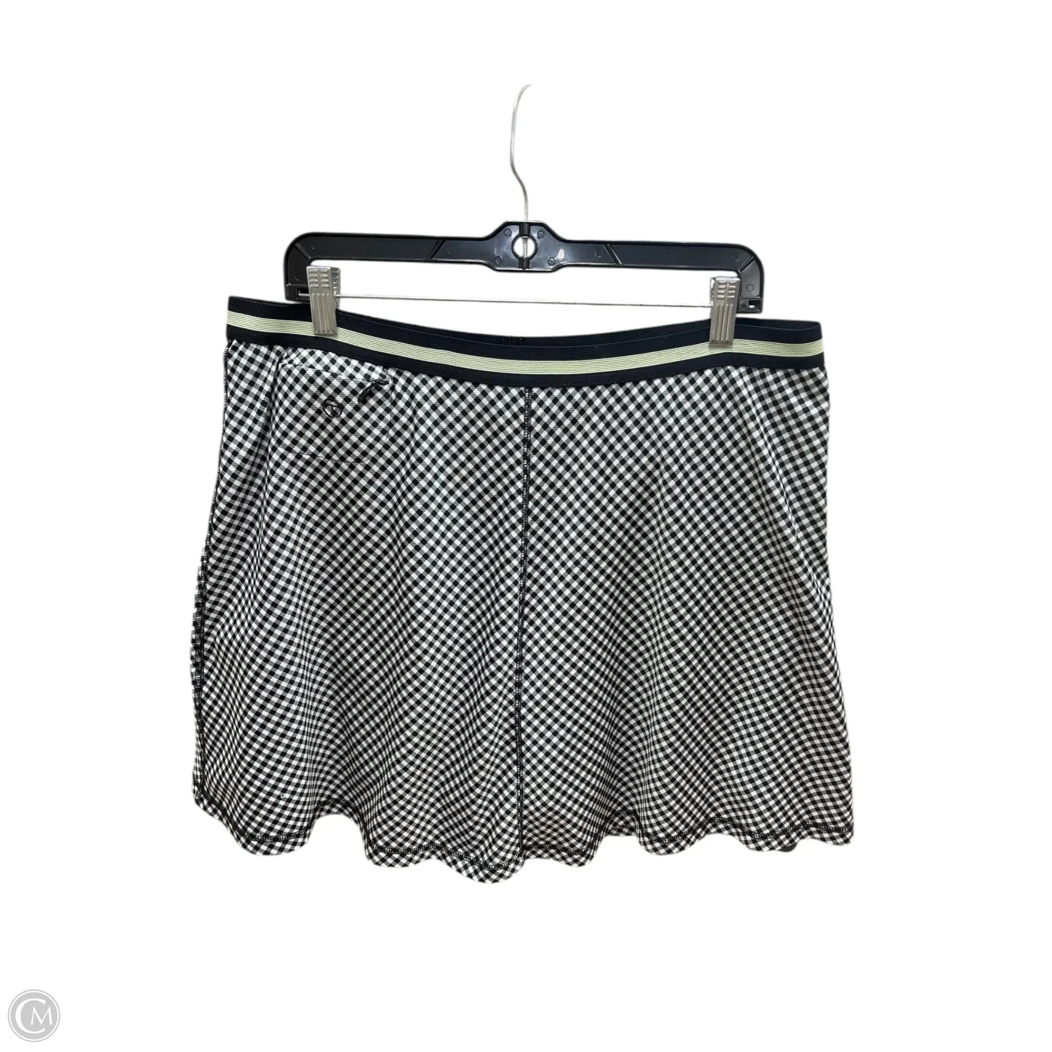 Skort By Talbots In Plaid Pattern, Size: Xl Summer Picnic