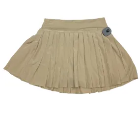 Skort By Vanilla Star In Tan, Size:L Future Fashion