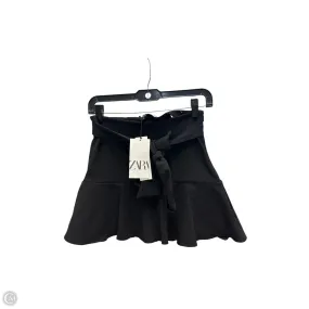 Hidden pockets Skort By Zara In Black, Size: S