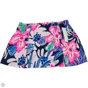 Daily Fashion Skort Designer By Lilly Pulitzer In Blue & Pink, Size: L