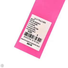 Skort Designer By Lilly Pulitzer In Pink, Size: 6 Geometric Print