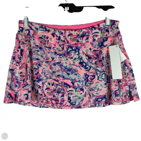 Abrasion resistant Skort Designer By Lilly Pulitzer In Pink, Size: M
