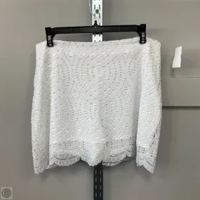 Weekend Fashion Two Tone Trim Skort Designer By Lilly Pulitzer In White, Size: 6