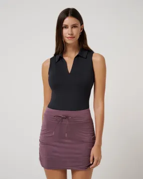 OdorResistantTechnology MultipanelLayout Skyline Polo Bodysuit