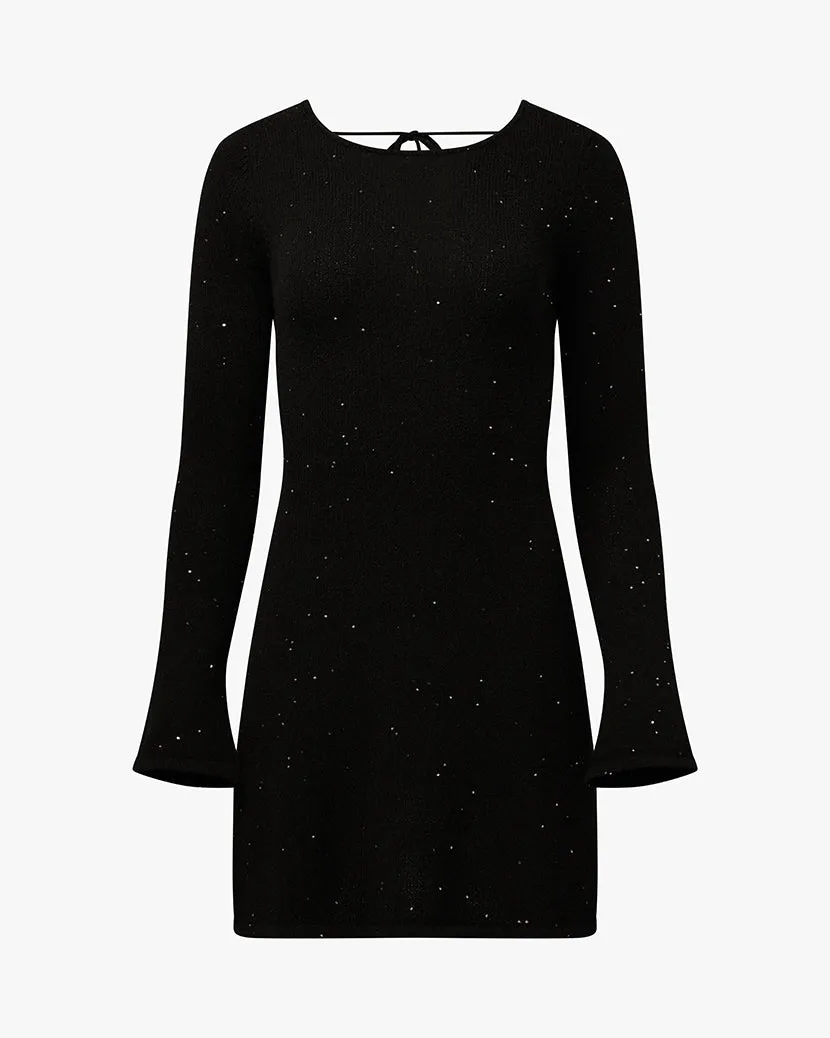 Workwear Refined fit Open Back Knit Mini Dress