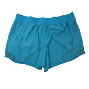 Athletic Shorts By Tek Gear In Blue, Size: 3x club wear Fashion Forward
