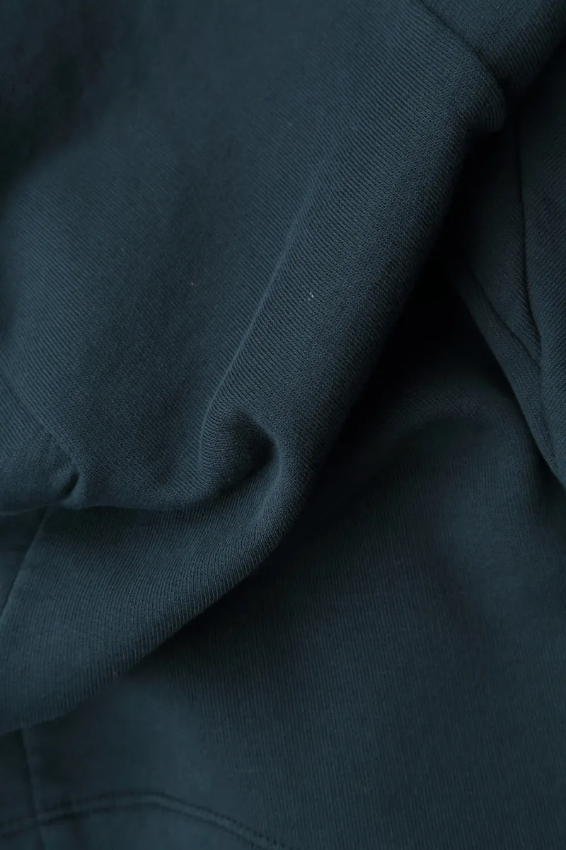 Collar Midnight Blue Cotton Jacket 3-In-1 Set