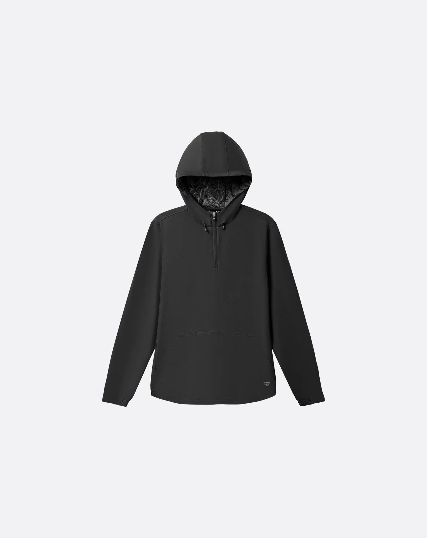 Tech Hoodie Quarter Zip Eco Friendly Fabric