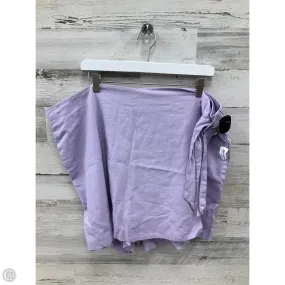 Flowy Drape Bohemian vibe Skort By Old Navy In Purple, Size: 18