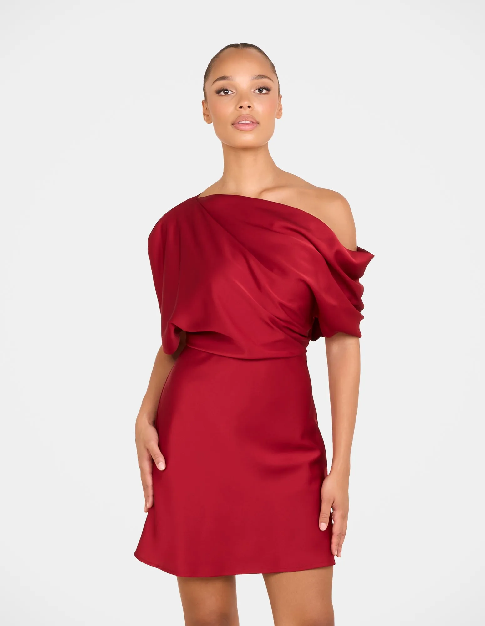 Style Option Edna Off Shoulder Mini Dress